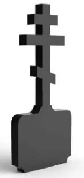 Крест гранитный зк-1
